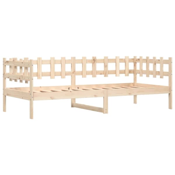 daybed uden madras 80x200 cm massivt fyrretræ