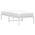 Miniatyrbillede 3 af 9: sengeramme 75x190 cm metal hvid