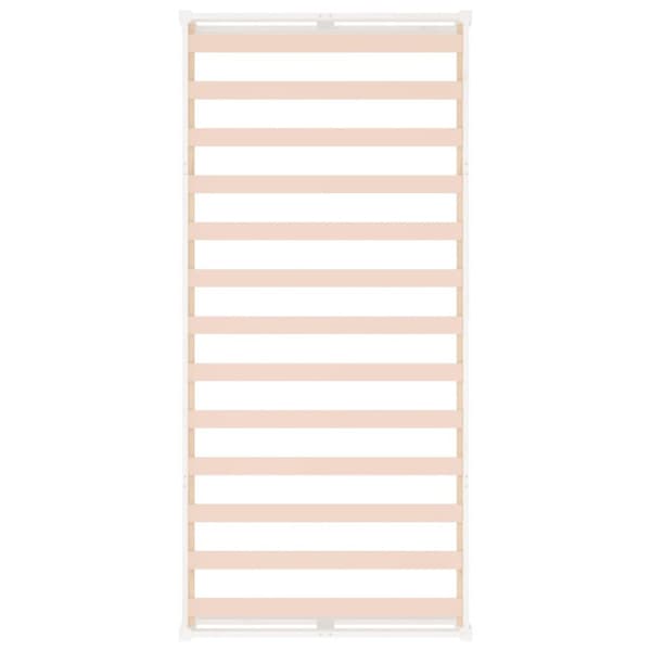 Sängram vit 90x200 cm massivt trä