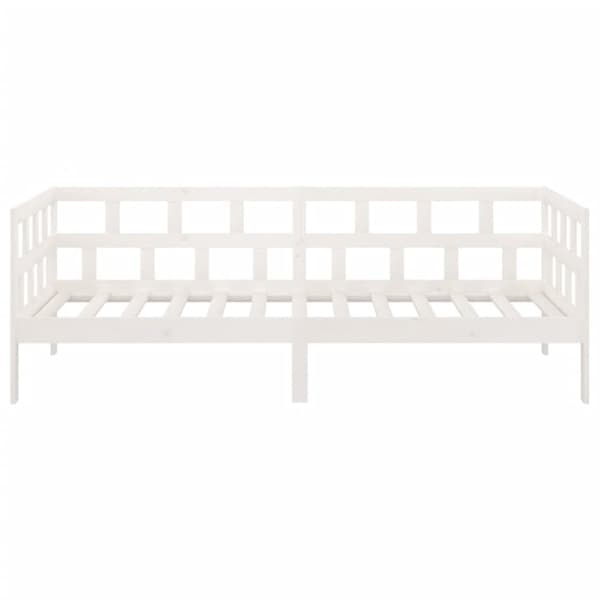 Dagbädd vit 80x200 cm massiv furu
