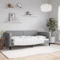 Miniatyrbillede 1 af 8: daybed 100x200 cm stof lysegrå
