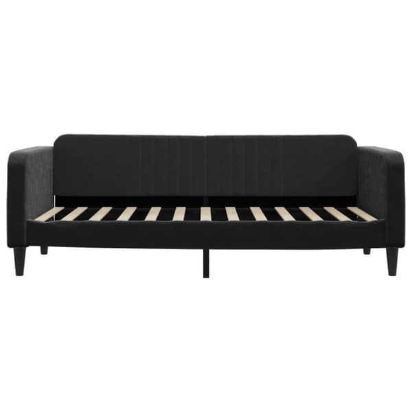 Dagbädd svart 90x200 cm sammet