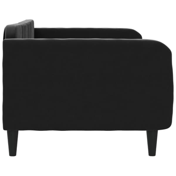 Dagbädd svart 90x200 cm sammet