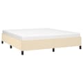 Miniatyrbillede 3 af 9: sengeramme uden madras 180x200 cm stof cremefarvet