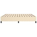 Miniatyrbillede 6 af 9: sengeramme uden madras 180x200 cm stof cremefarvet