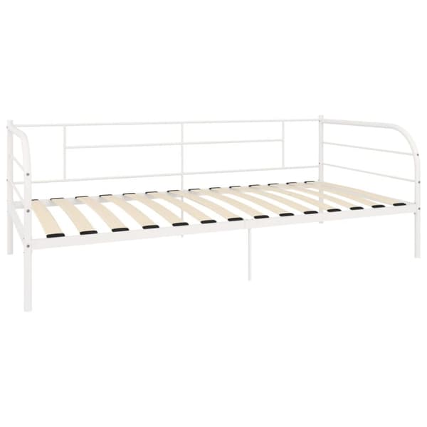 stel til daybed 90x200 cm metal hvid