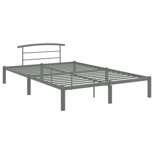 sengestel 160x200 cm metal grå