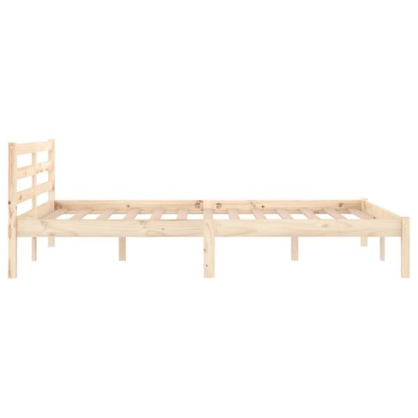 sengeramme 120x200 cm massivt fyrretræ