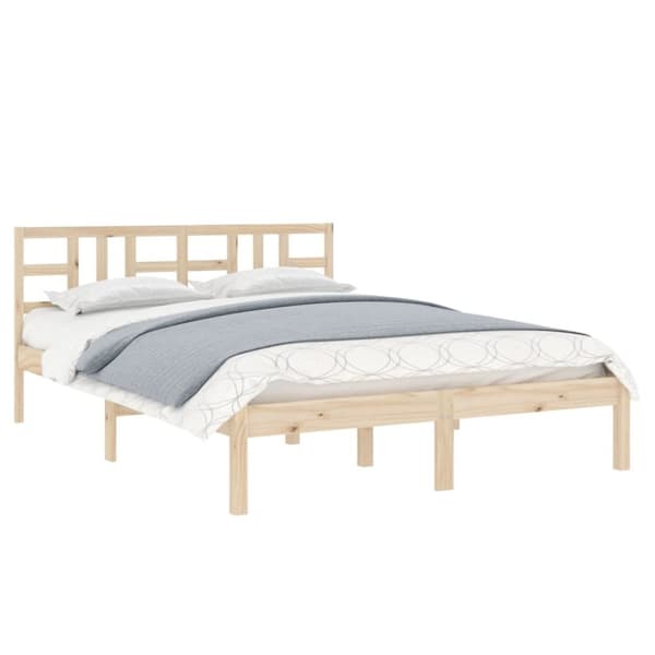 sengeramme 120x190 cm massivt træ
