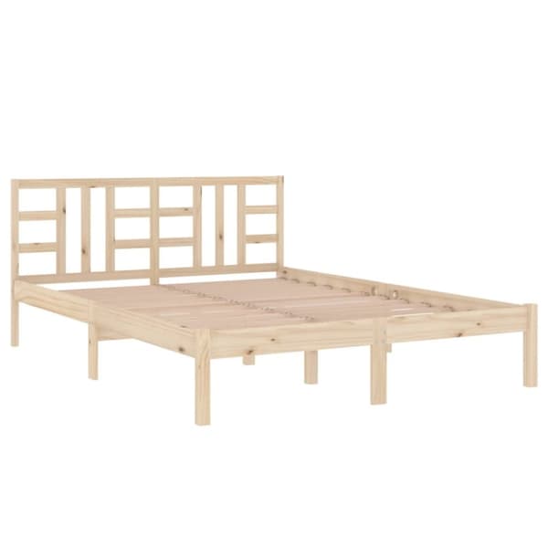 sengeramme 120x190 cm massivt træ