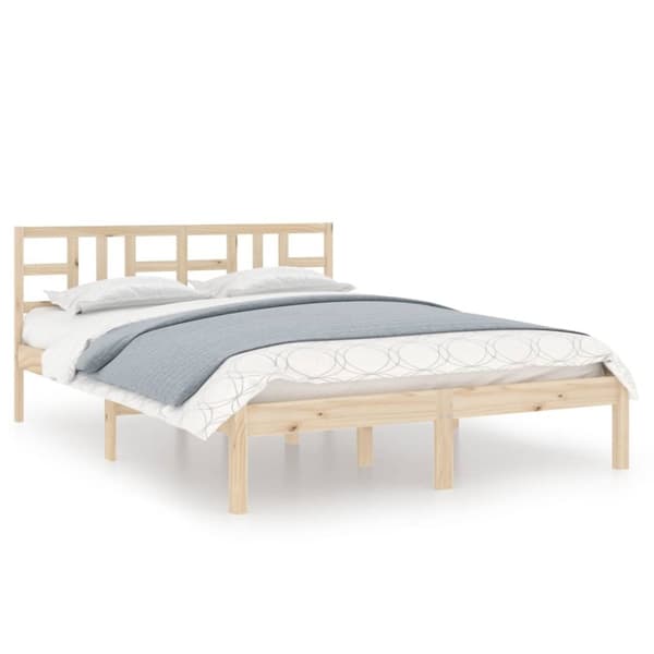 sengeramme 120x190 cm massivt træ
