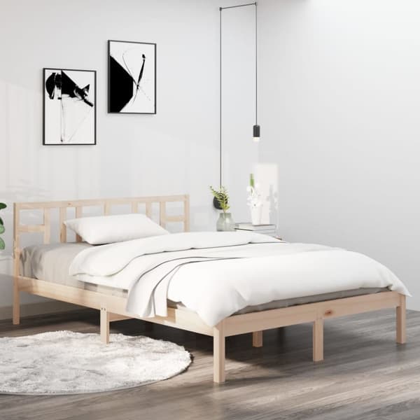 sengeramme 120x190 cm massivt træ