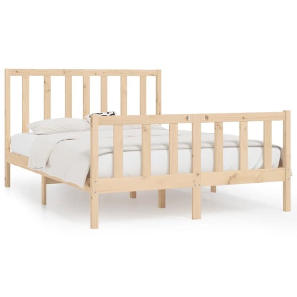 sengeramme 140x190 cm massivt træ