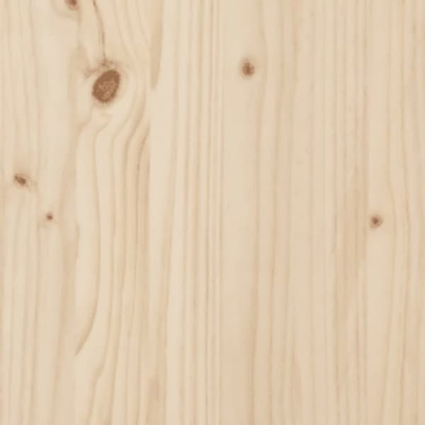 sengeramme 200x200 cm massivt træ