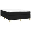 Miniatyrbillede 3 af 9: sengeramme 140x200 cm stof sort