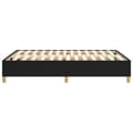 Miniatyrbillede 6 af 9: sengeramme 140x200 cm stof sort