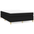 Miniatyrbillede 2 af 9: sengeramme 140x200 cm stof sort
