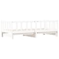 Miniatyrbillede 8 af 10: daybed med udtræk 80x200 cm massivt fyrretræ hvid