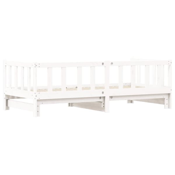 Dagbädd med extrasäng 90x200 cm massiv furu