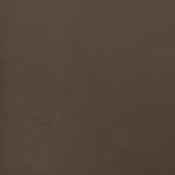 kontinentalseng 160x200 cm kunstlæder brun