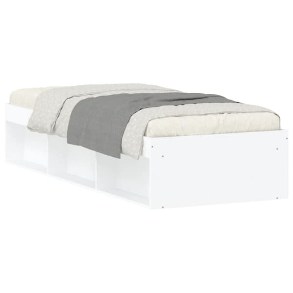 sengeramme 75x190 cm hvid