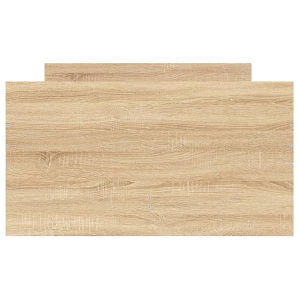 sengeramme med skuffer 100x200 cm sonoma-eg