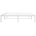 Miniatyrbillede 5 af 9: sengeramme 160x200 cm metal hvid