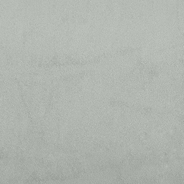 Dagbädd ljusgrå 100x200 cm sammet