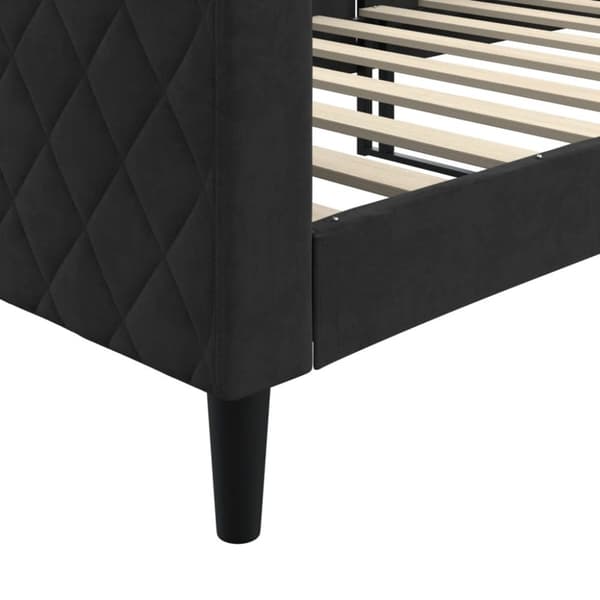 daybed 80x200 cm velour sort