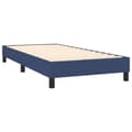 Pikkukuva 4 / 7: Ramsäng med madrass blå 100x200 cm tyg