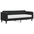 Miniatyrbillede 2 af 10: daybed med madras 80x200 cm velour sort