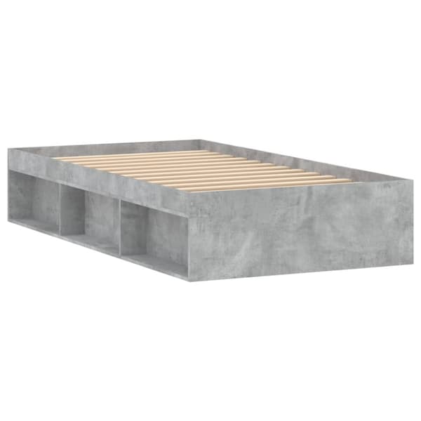 sengeramme 100x200 cm betongrå