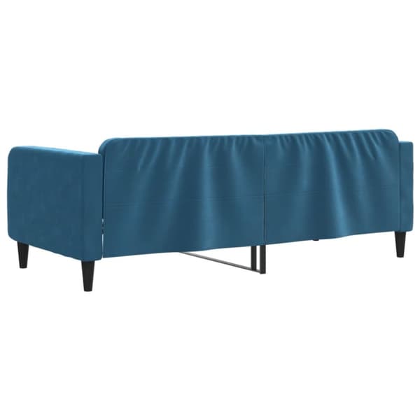 daybed 90x200 cm velour blå