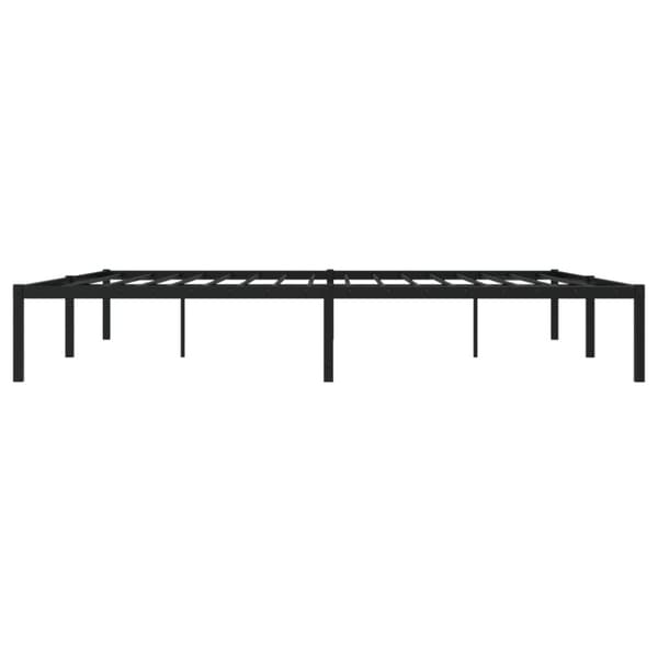 sengeramme 193x203 cm metal sort
