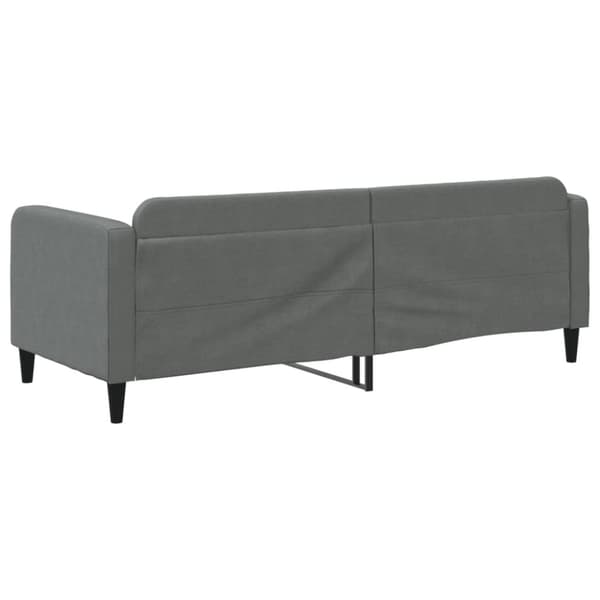 Dagbädd mörkgrå 80x200 cm tyg