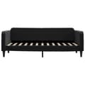 Miniatyrbillede 3 af 8: daybed 80x200 cm velour sort