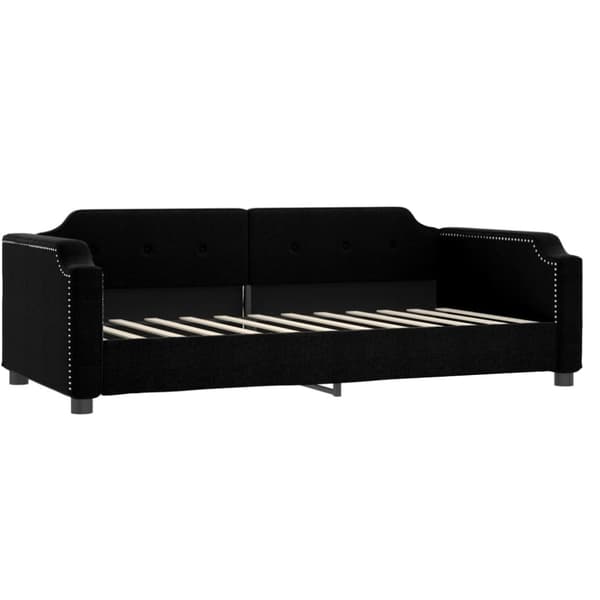 daybed 80x200 cm stof sort