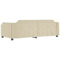 Miniatyrbillede 7 af 10: daybed med udtræk 100x200 cm stof cremefarvet
