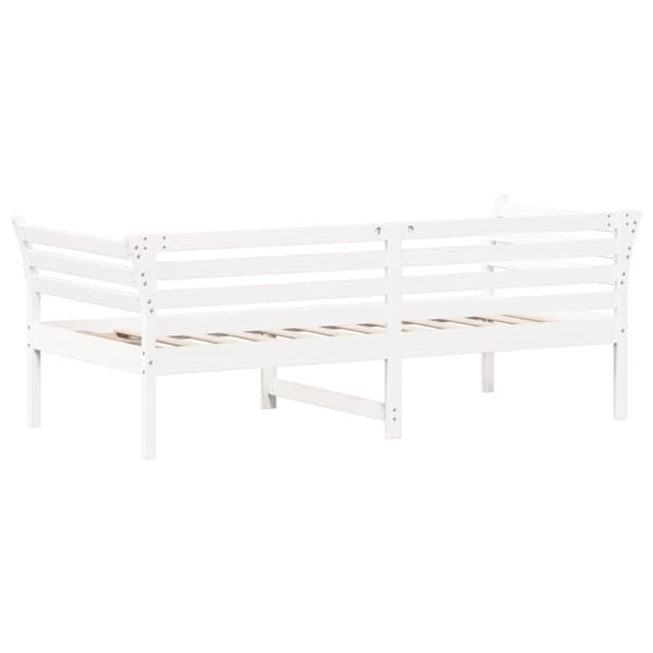 Dagbädd vit 75x190 cm massivt furu