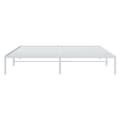 Miniatyrbillede 5 af 8: sengeramme 180x200 cm metal hvid