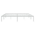 Miniatyrbillede 6 af 8: sengeramme 180x200 cm metal hvid