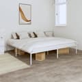 Miniatyrbillede 1 af 8: sengeramme 180x200 cm metal hvid