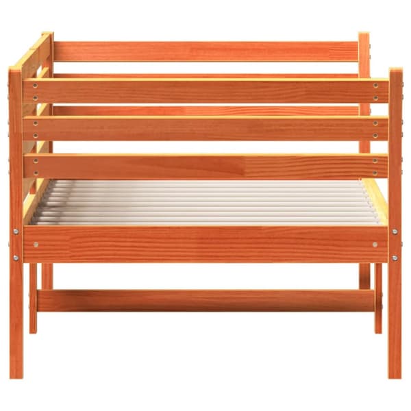 Dagbädd vaxad brun 100x200 cm massivt furu