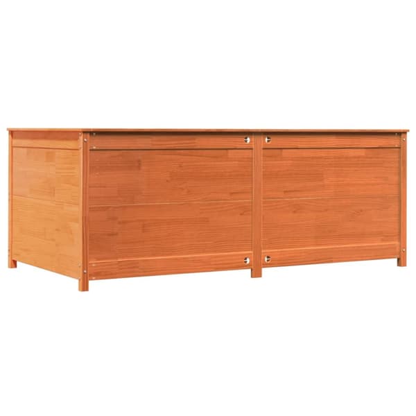 daybed 100x200 cm massivt fyrretræ gyldenbrun