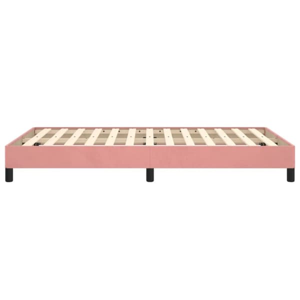 sengeramme 120x200 cm fløjl pink