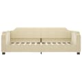 Miniatyrbillede 3 af 8: daybed 80x200 cm stof cremefarvet