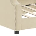 Miniatyrbillede 6 af 8: daybed 80x200 cm stof cremefarvet