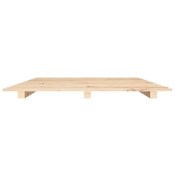 sengeramme 140x200 cm massivt fyrretræ