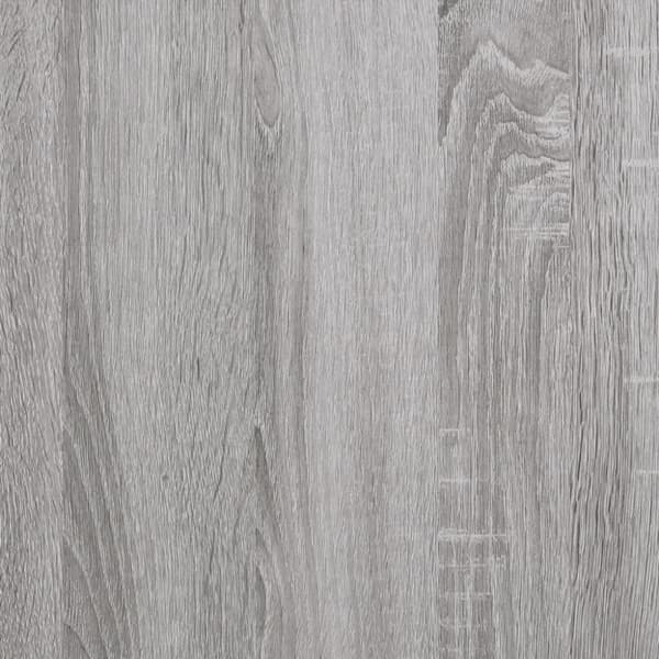 sengeramme 100x200 cm konstrueret træ grå sonoma-eg