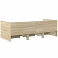 Miniatyrbillede 6 af 10: daybed med skuffer 100x200 cm konstrueret træ sonoma-eg